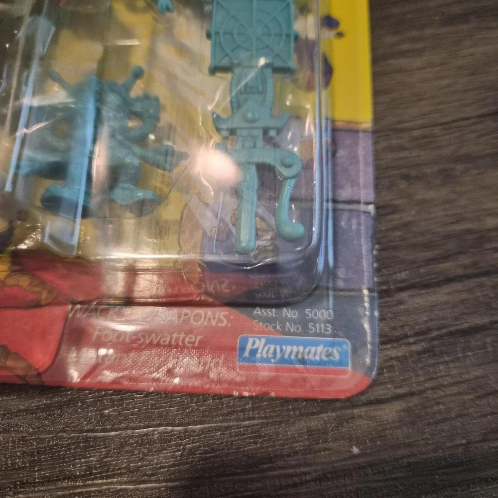 Rare 1990 TMNT Napoleon Bonafrog MOC Sealed Vintage Playmates Action Figure